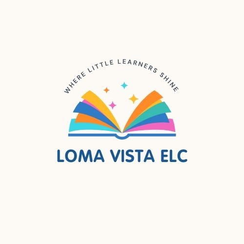Graphic of girl in costume with stars and the Loma Vista Logo